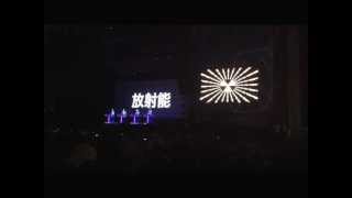 KRAFTWERK RADIOACTIVITY FUKUSHIMAremix at ZURICH OPENAIR 20120825 [upl. by Sutherland]