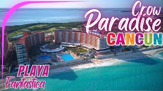 🌴 ¡Increíble Hallazgo Hotel Cancún Crown Paradise 4K 🔴 ¡TODO incluido 🔥 WOW en la Zona Hotelera ✅ [upl. by Georglana]