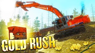 TIER 3 GOLD MINING OPERATION  Gold Rush The Game Gameplay [upl. by Tiat]