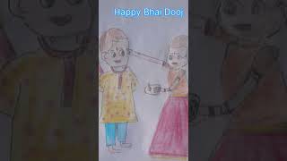 Bhai Dooj Festival Drawing  Pencil Sketch for Beginners  How to dr [upl. by Glovsky]