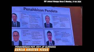 Penahbisan Pdt Edy Jhon Piter Gurning ST MDiv MTh [upl. by Potts745]