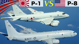 潜水艦ハンター【海上自衛隊P1 vs 米海軍P8】世界No1哨戒機の性能比較 [upl. by Artim]