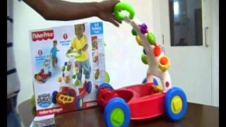 FISHER PRICE WALKER TO WAGON [upl. by Eudocia]