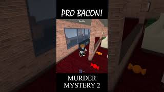 PRO BACON roblox mm2gameplay mm2 [upl. by Nnylirehs]