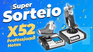 Sorteio EXCLUSIVO de um Logitech X52 Professional Hotas [upl. by Gilbertson]