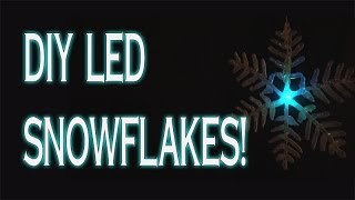 DIY LED Snowflakes [upl. by Foss]