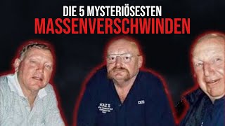 Die 5 mysteriösesten Massenverschwinden die unerklärlich sind [upl. by Atelokin]