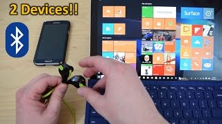 How to Pair Bluetooth Headphones to Smartphone and PC or Tablet at the Same Time [upl. by Elwaine]