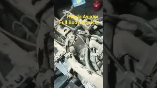 Honda Aviator  Full Body Khol Kar Service Kese Kare Part 1 youtubeshorts mechanicalengineering [upl. by Sowell]