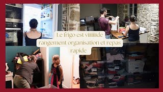 frigo vide rangement organisation et quotidien [upl. by Jamaal]