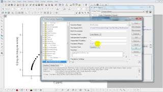 LangmuirFreundlich model Fitting in OriginLab 1 isotherm [upl. by Sirahs]
