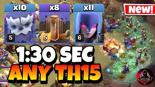 EPIC STRATEGY  TH15 Yeti Witch Quake Attack Strategy  TH15 Yeti Witch  Best TH15 Attack Strategy [upl. by Jase]