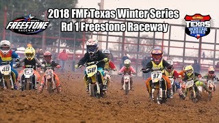 2018 FMF Texas Winter Series  Rd 1 Freestone Raceway [upl. by Yrovi]