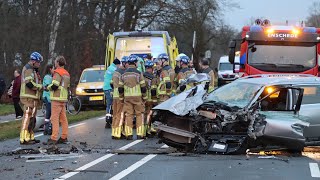 Ernstig ongeval tussen Oldenzaal en Hengelo [upl. by Dede]