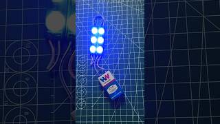 Awesome 12v led lights  9v battery shorts viralshorts [upl. by Haskins]