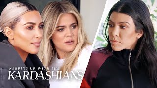 Kardashian Sisters TEAM UP Against Each Other  KUWTK  E [upl. by Aynotahs]