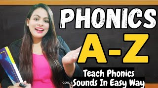 HOW TO TEACH PHONICS TO YOUR CHILDREN THE FUN WAY  The Sounds of Alphabet [upl. by Song]