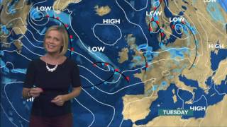 Sarah Keith Lucas Countryfile Weather 2017 07 09 [upl. by Connelly]