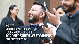 Toronto South West Convocation 2023  November 24 1100am [upl. by Auj]