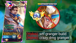 HOW TO COUNTER SUPER AGGRESSIVE META HYLOS IN THIS NEW PATCH GRANGER META DESTROYER BUILD  MLBB [upl. by Cheria]