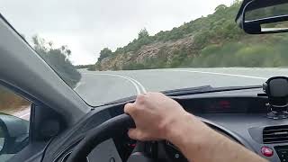 POV K20Z4 245HP FBO Civic FN2 Type R  Touge Hillclimb [upl. by Arrahs732]