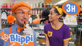 Candy Magic Blippi amp Meekah Make Halloween Treats 🍬🎃  Kids TV Shows  Cartoons For Kids [upl. by Kerrie]