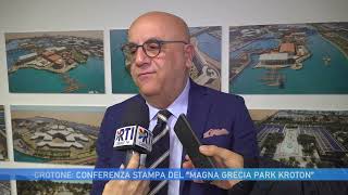 CROTONE CONFERENZA STAMPA DEL MAGNA GRECIA PARK KROTON [upl. by Orozco]