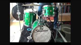 Sound Demo Slingerland quotNashvillequot Studio King drum set [upl. by Eiro946]