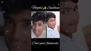 Cmt your favourite 💖💖 havoc sudhan fayas ytshorts [upl. by Nyleve]