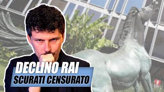 Scurati censurato il declino totale della Rai [upl. by Nailil]