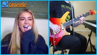 Guitarist AMAZES strangers on OMEGLE with a TALKBOX [upl. by Olumor870]