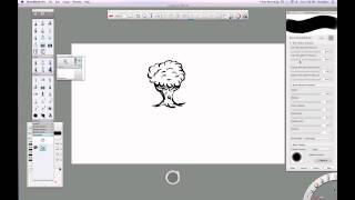 Creating a custom brush in Sketchbook Pro pt 1  Stamp Brushes [upl. by Judy433]