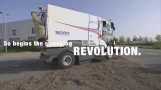 Dulevo 3000 REVOLUTION  Municipal and Severe Environment Street Sweeper  Bortek Industries Inc [upl. by Atiluap]