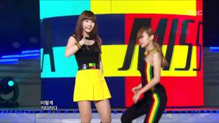 miss A  Breathe 미스에이  브리드 Music Core 20101023 [upl. by Atteuqram]