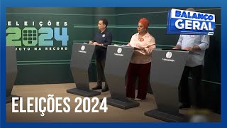 Eleições 2024 candidatos à prefeitura de Uberlândia se enfrentam em debate pela TV Paranaíba [upl. by Kosak337]