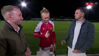 Simon Kjær Interview After San Marino vs Denmark on 17 October 2023 [upl. by Ojyram]