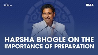 Harsha Bhogle on the Importance of Preparation [upl. by Cadel]