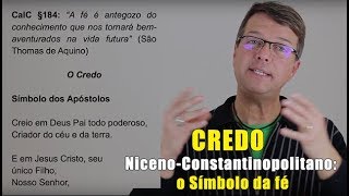 Credo NicenoConstantinopolitano o Símbolo da fé  Aula 21 [upl. by Thier386]