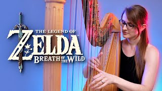 Miphas Theme  Zelda Breath of the Wild  Harp Cover [upl. by Eak]