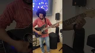 Aaromale Vinnaithandi Varuvaya Guitar Live Intro guitarist vinnaithaandivaruvaya tamil [upl. by Ednutabab]