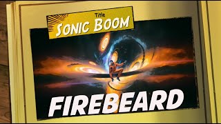 FireBeard  Sonic Boom Official Comic Video [upl. by Ahsiled]