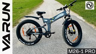 VARUN M261 Pro  Folding Electric Bike 500W 48V  40 Kmh top speed  Autonomy 90 Km [upl. by Avivah]