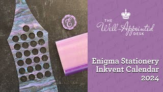 Enigma Stationery Inkvent Set 2024 [upl. by Alver945]