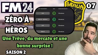 FM24 Zéro à Héros  Misaison  7 Football Manager 2024 [upl. by Ahcropal]