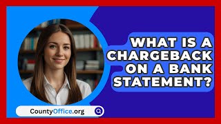 What Is A Chargeback On A Bank Statement  CountyOfficeorg [upl. by Verna]