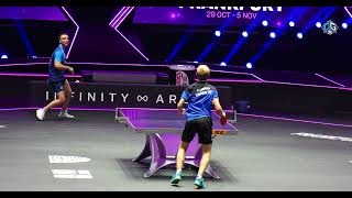 4K Slow Motion Table Tennis Video  Felix Lebrun  Paris Olympics Bronze Medalist  Best Points [upl. by Annaujat]