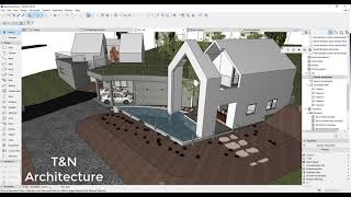 Animation in Archicad [upl. by Lyrej]