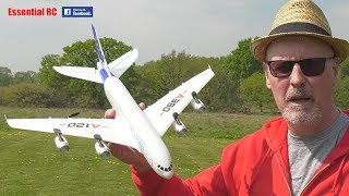 THE CHEAPEST and EASIEST WAY TO TRY radio controlled RC FLYING  EASY 2 FLY XK A120 AIRBUS A380 [upl. by Phillis]