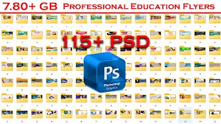 115 Professional Education Flyers Templates Download In PSD Files Sheri Sk [upl. by Gnilyam]