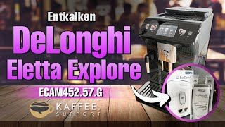 DeLonghi Eletta Explore ECAM45257G Entkalken [upl. by Ohl]